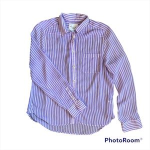 American Eagle Sheer Long Sleeve Blouse size Large